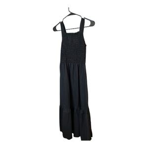 Everlane Smock Top Tiered Cotton Maxi Dress